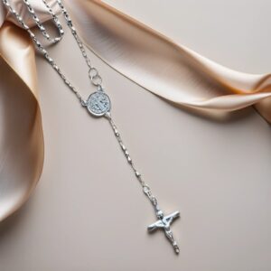 Silver Rosary