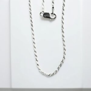Silver Twist Chain