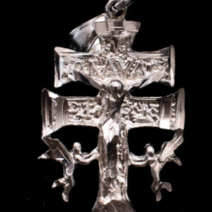 9.25 Silver Caravaca Cross Pendant