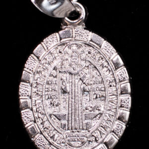 9.25 Silver Saint Benedict Pendant