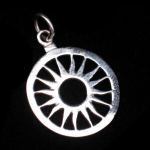 9.25 Silver Sun Pendant