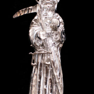 9.25 Silver Santa Muerte Pendant